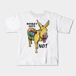 Stubborn Donkey Kids T-Shirt